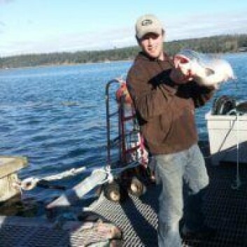 Tom Glaspie urged the committee to visit his salmon farm. Photo: LinkedIn Tom Glaspie urged the committee to visit his salmon farm. Photo: LinkedIn