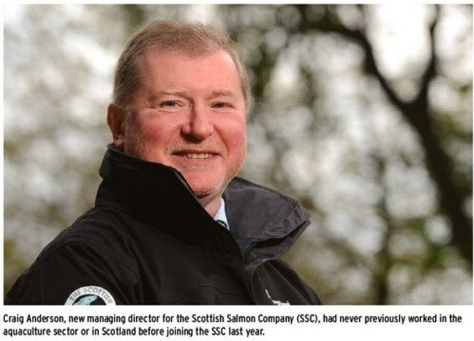 Shift in focus for the Scottish Salmon Company