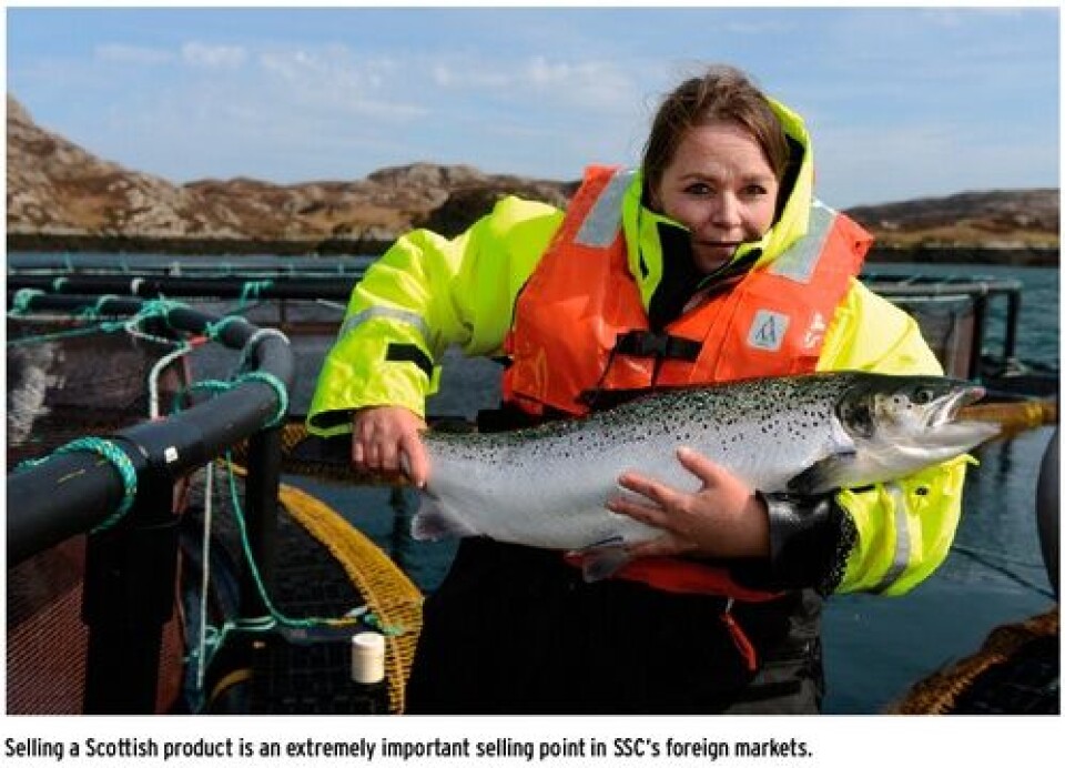 Shift in focus for the Scottish Salmon Company