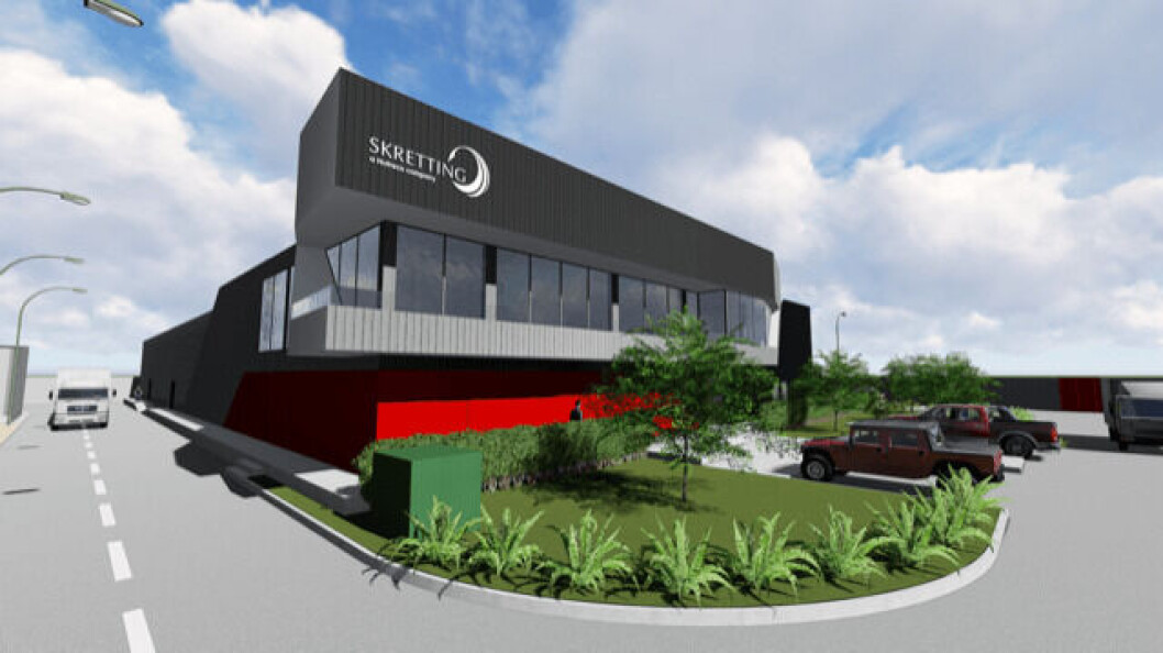 An illustration of the planned research facility. Image: Skretting. An illustration of the planned research facility. Image: Skretting.