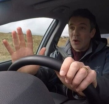 One Show presenter Joe Crowley was back in Scotland to look at salmon farming. Video grab: BBC One Show presenter Joe Crowley was back in Scotland to look at salmon farming. Video grab: BBC