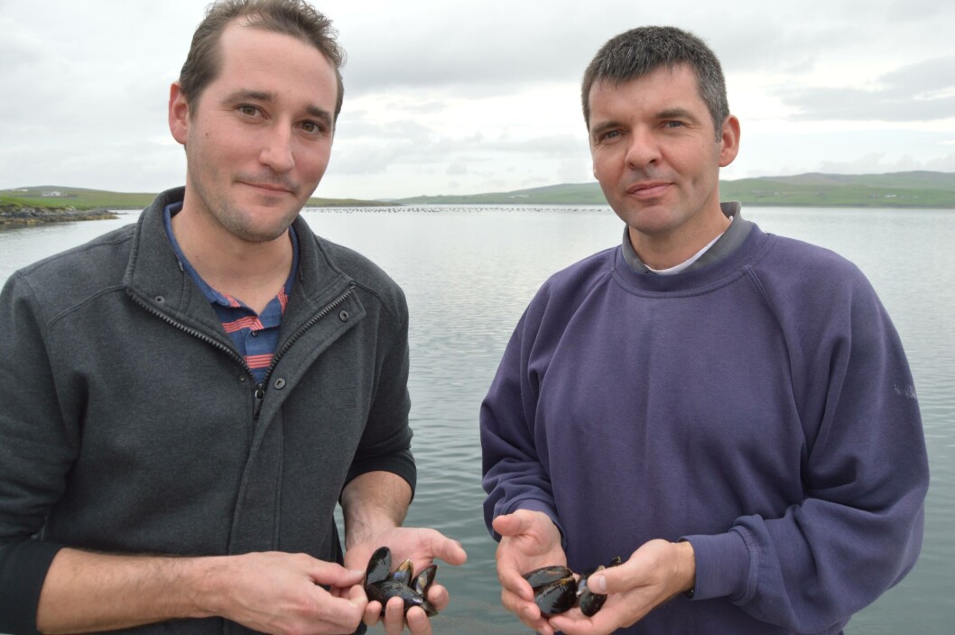 Bryce Daly (left) with project board member Lindsay Angus. Image: Michael Tait Bryce Daly (left) with project board member Lindsay Angus. Image: Michael Tait