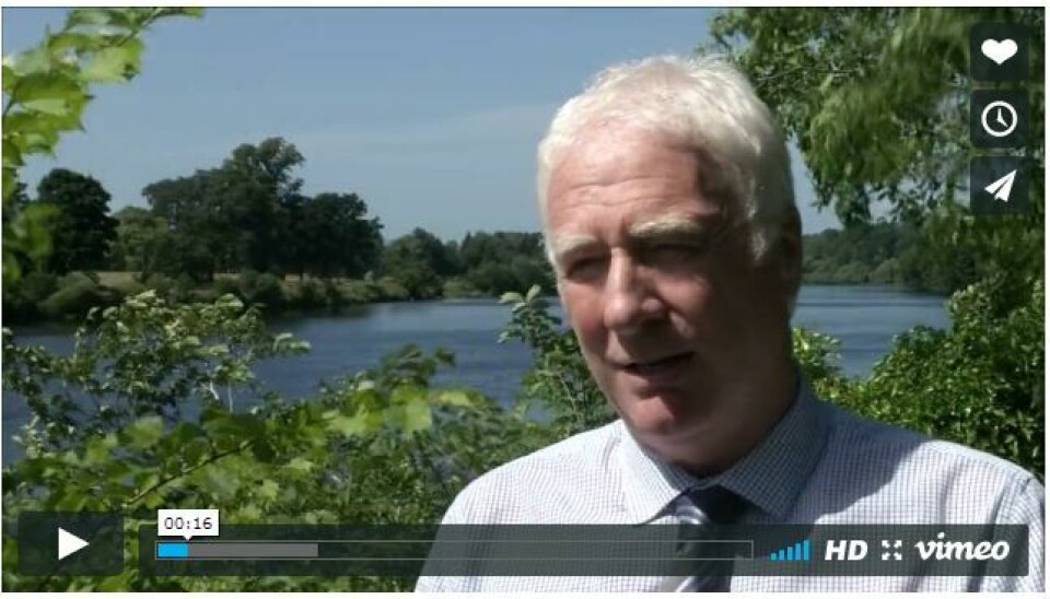 SSPO chief executive Scott Landsburgh tells the Global Business Show about the industry's hopes for expansion in China. Photo: Video still.
