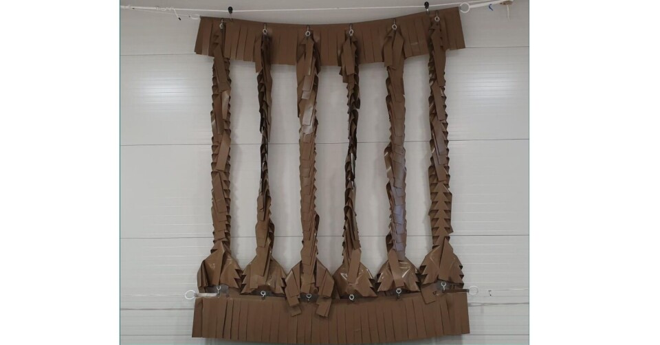 Fully recyclable PVC kelp is being used by Mowi Scotland to create cleaner fish hides.
