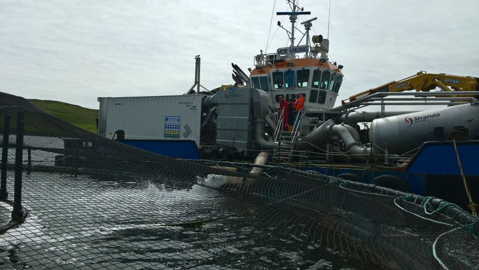 Scottish Sea Farms' Thermolicer. Image: Scottish Sea Farms.