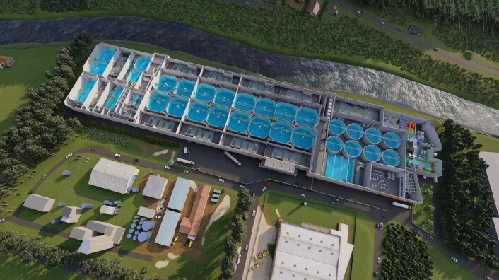 The Hima Seafood Rjukan building will have a total length of 320 metres, with a floor area of about 27,000 m² on two levels. Overall, NOK 2.5 billion (£219 million) will be invested in the project. The Hima Seafood Rjukan building will have a total length of 320 metres, with a floor area of about 27,000 m² on two levels. Overall, NOK 2.5 billion (£219 million) will be invested in the project.