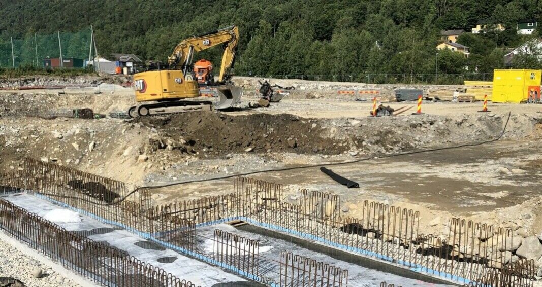 Total Betong has started work on the plant that will produce trout. Total Betong has started work on the plant that will produce trout.