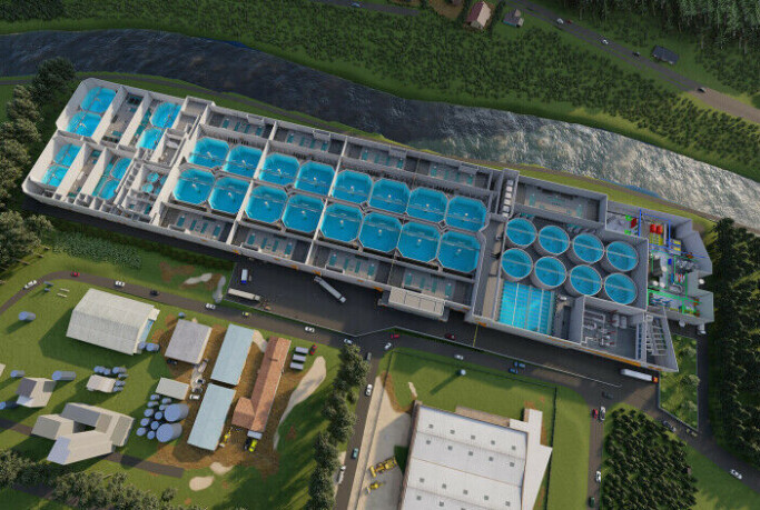 The RAS facility will be a full 320 metres long, with a floor area of around 27,000 square metres over two levels. The RAS facility will be a full 320 metres long, with a floor area of around 27,000 square metres over two levels.