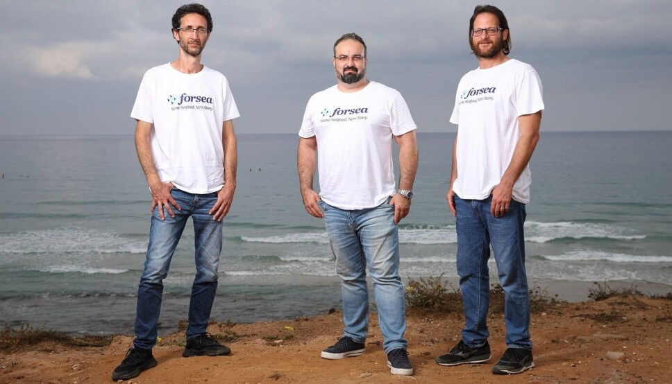 From left: Forsea's Yiftach Nachman, Roee Nir, and Yaniv Elkouby.