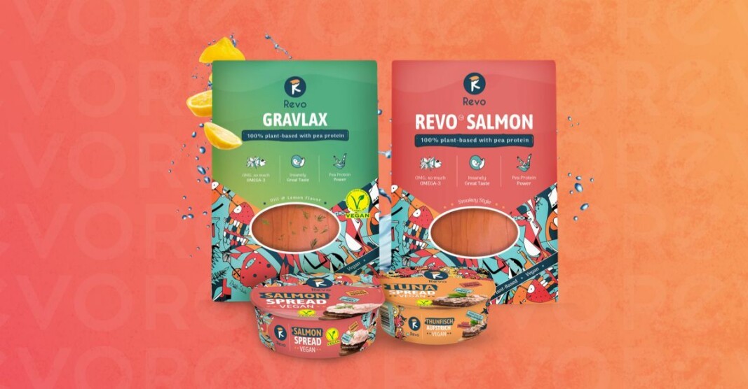 Revo has added a little more plant to its plant-based smoked salmon for its new Gravlax product, and is also introducing plant-based salmon and tuna spreads. Revo has added a little more plant to its plant-based smoked salmon for its new Gravlax product, and is also introducing plant-based salmon and tuna spreads.