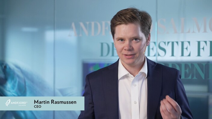 Martin Rasmussen: "We are very pleased with the biological conditions in the pool, and we believe the high survival rate reflects this." Martin Rasmussen: "We are very pleased with the biological conditions in the pool, and we believe the high survival rate reflects this."