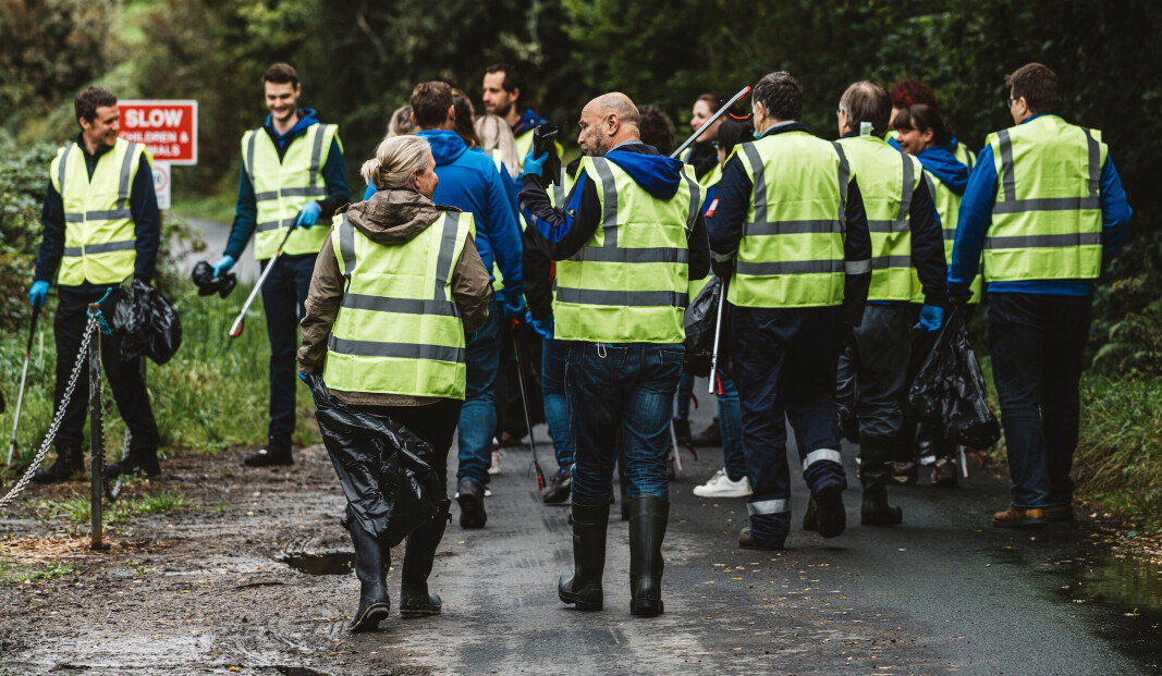SSF's beach clean at South Shian, Argyll, getting under way last year. SSF's beach clean at South Shian, Argyll, getting under way last year.