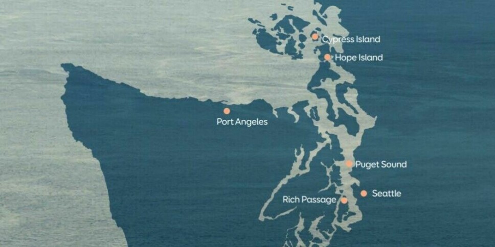 Cooke's sites at Hope Island and Rich Passage were its last operational fish farms in Washington State.
