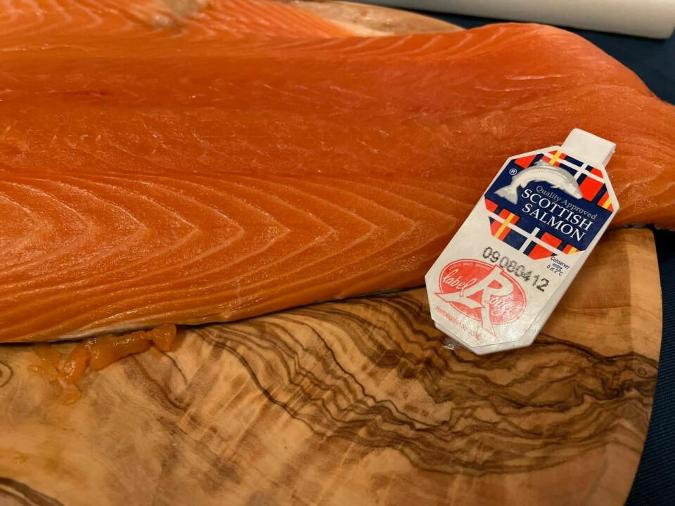 Scottish salmon was the first non-French product to receive Label Rouge accreditation, which it still holds 30 years later.