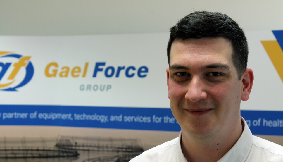 Craig Graham is excited by work being done by Gael Force Group's marine technology division.