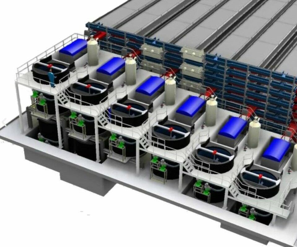 An illustration from SIFT Group's website showing stacked raceways and filtration units.