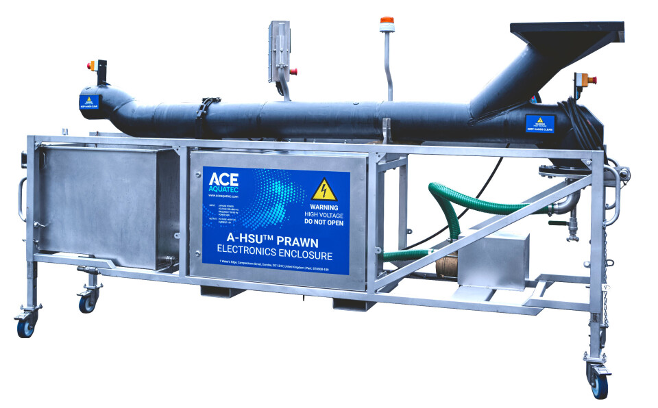 Ace Aquatec's prawn stunner.