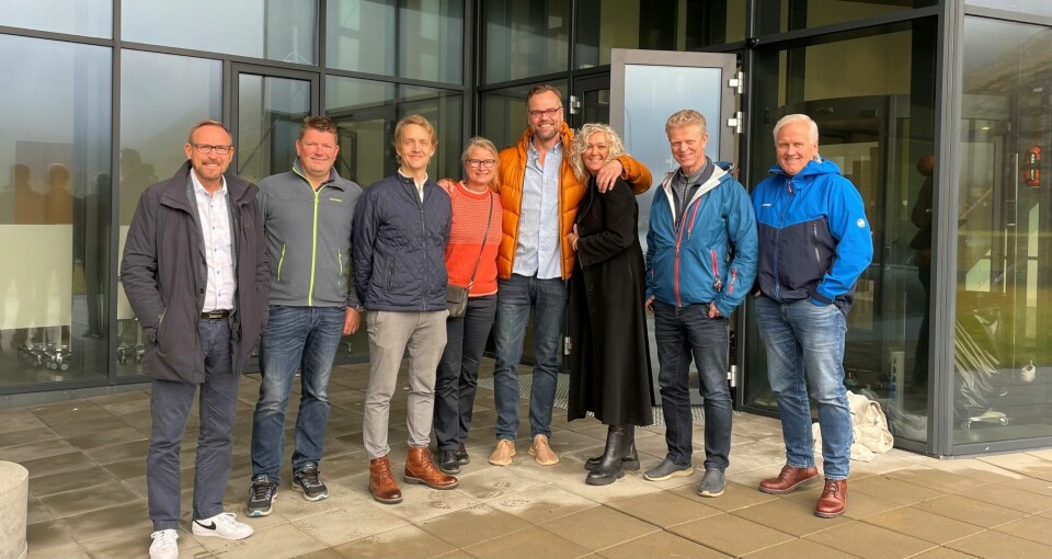 The Stiim Aqua Cluster delegation that visited the Faroes last year.