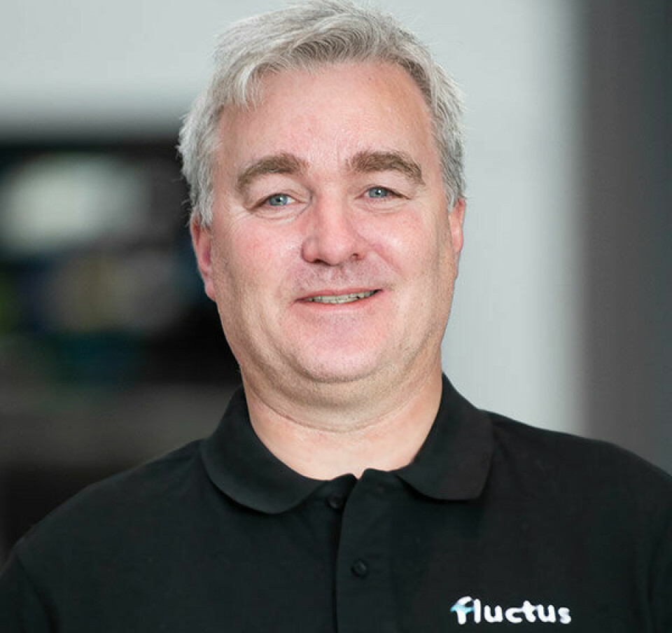 Knut Bjarte Otterlei believes Fluctus has developed the market’s least complicated water-borne feeding system.