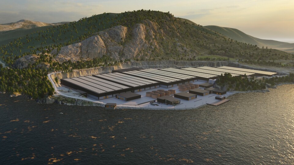 This is how Ecofisk envisages its RAS plant will look when fully developed. Image: Ecofisk.