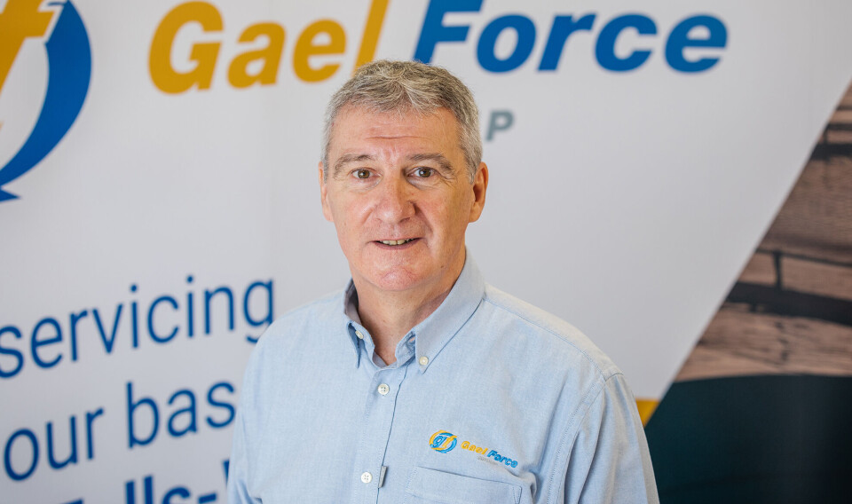 Gael Force Group owner Stewart Graham, whose separate company SeaQureFarming Ltd has bought trout producer Dawnfresh Farming from Mowi Scotland. The deal 'will deliver on multiple strategic objectives for us', said Graham.