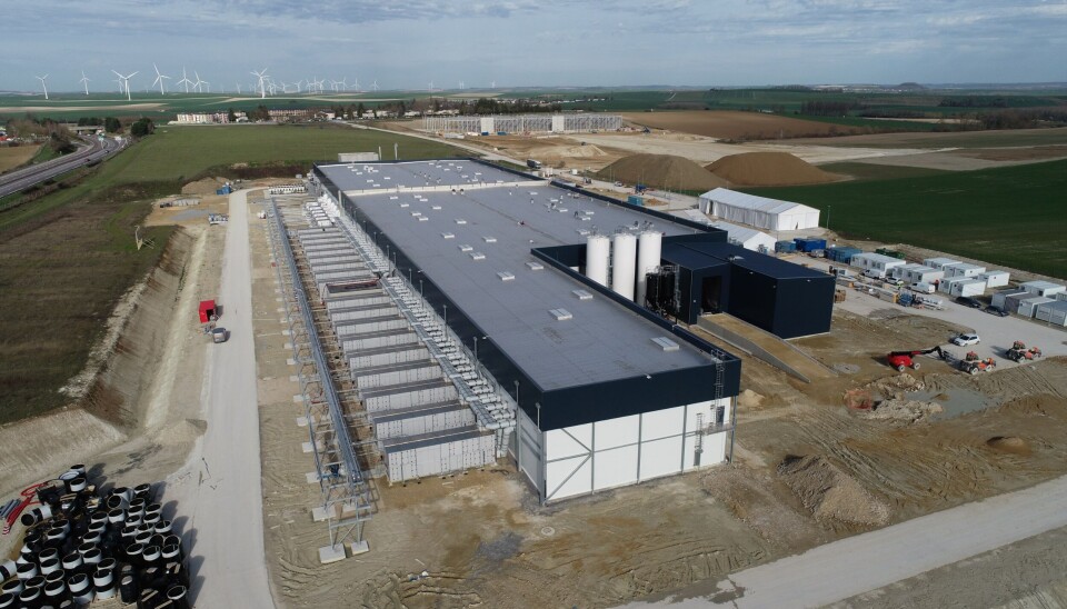 The Agronutris production lant at Rethel, northeast France.