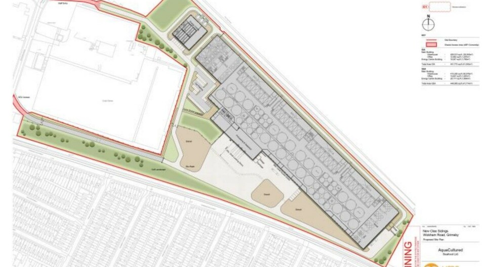 Grimbsy salmon RAS developer consults with public