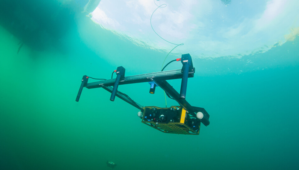 Example of a customised ROV for subsea inspection