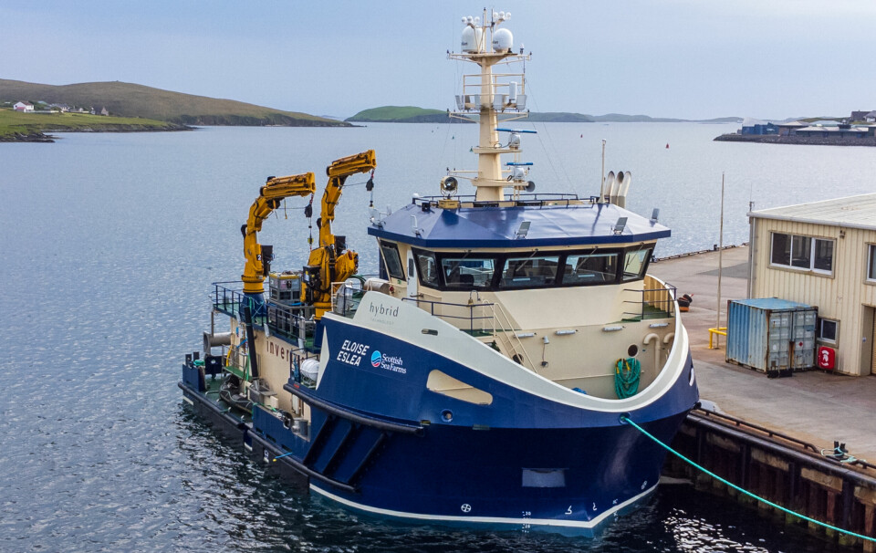 The Eloise Eslea will enter service for Scottish Sea Farms this week, enhancing the company's delousing capacity.