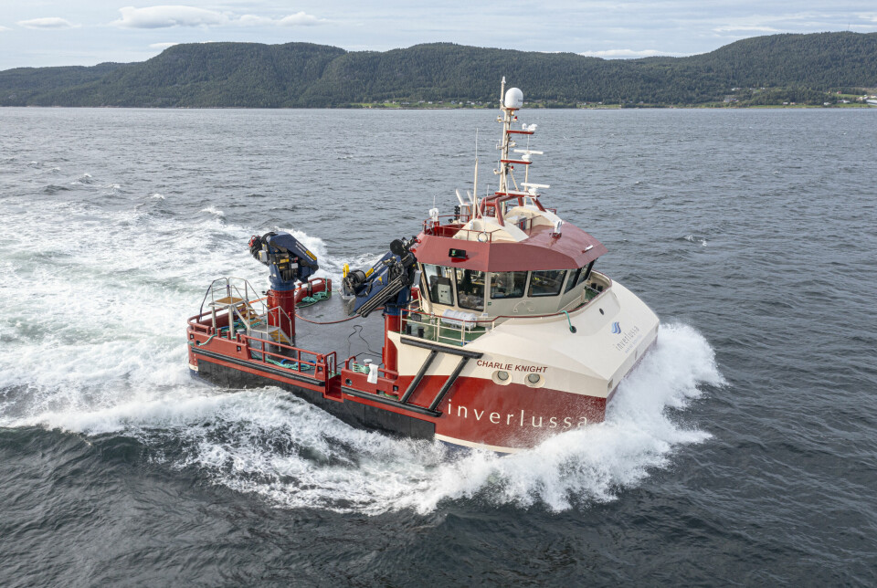 The Charlie Knight is the fourth hybrid vessel built for Mull-based Inverlussa.