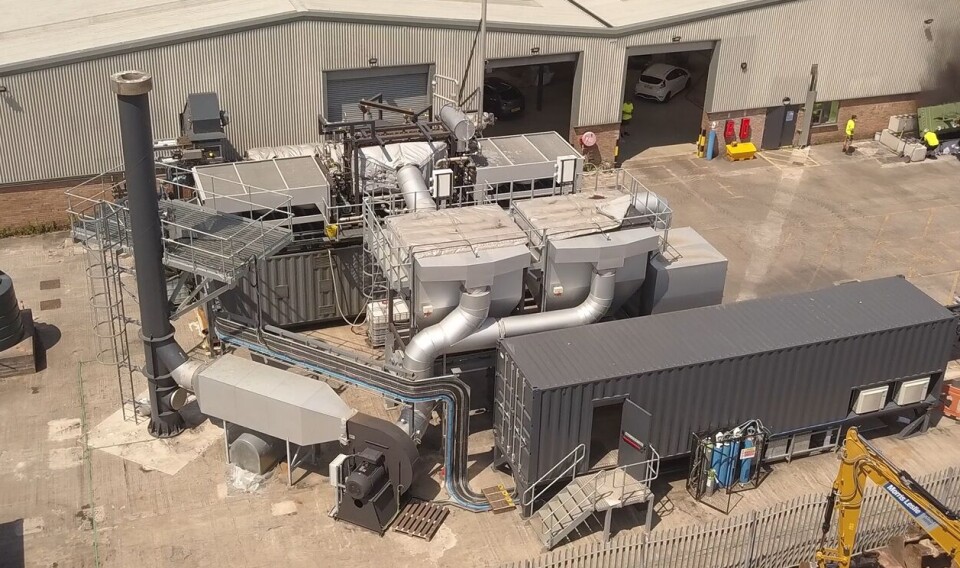 PyroCore has a test facility in Avonmouth, Bristol, where the pyrolysis technology can be seen at full scale.