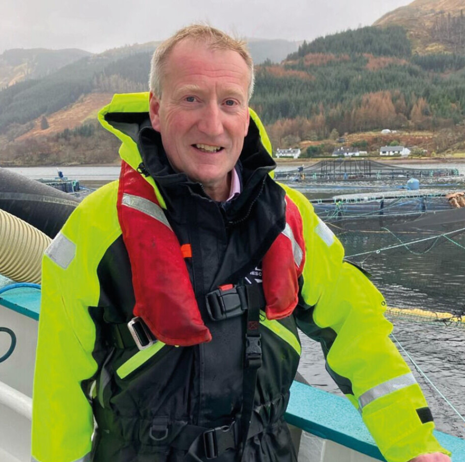 Tavish Scott: 'Survival rates are at a four-year high, sea lice levels are at a historic low'.
