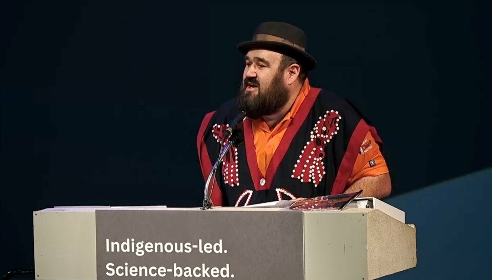 Dallas Smith, spokesman of the Coalition for First Nations Finfish Stewardship and a member of the Tlowitsis First Nation.