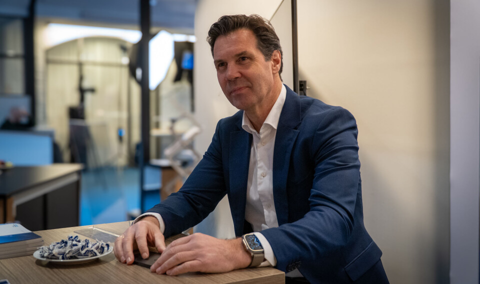 Henning Beltestad is pleased with the way things are going.