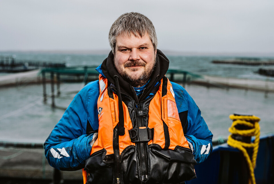 'Often, the best places to grow fish can be the hardest places to operate the technology,' says Wyre farm manager James Lennie.