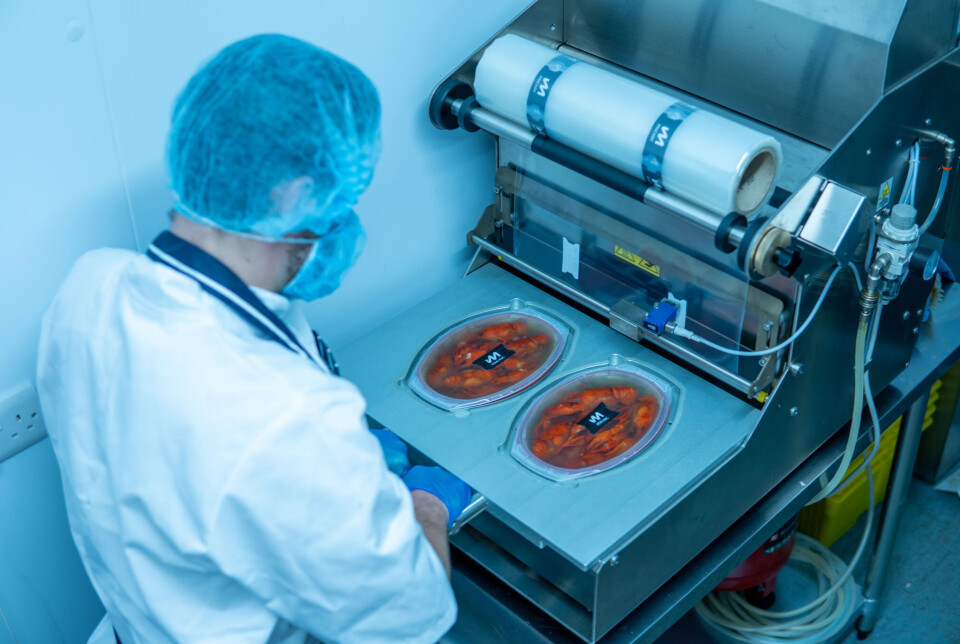 The company uses an imported vacuum packing machine which gives its ready-to-eat crayfish packets a 21-day refrigerated shelf life.