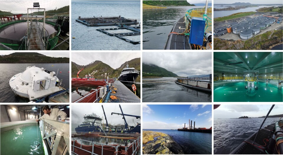Researchers recorded sound levels at 10 farms, including land-based and floating closed containment facilities.