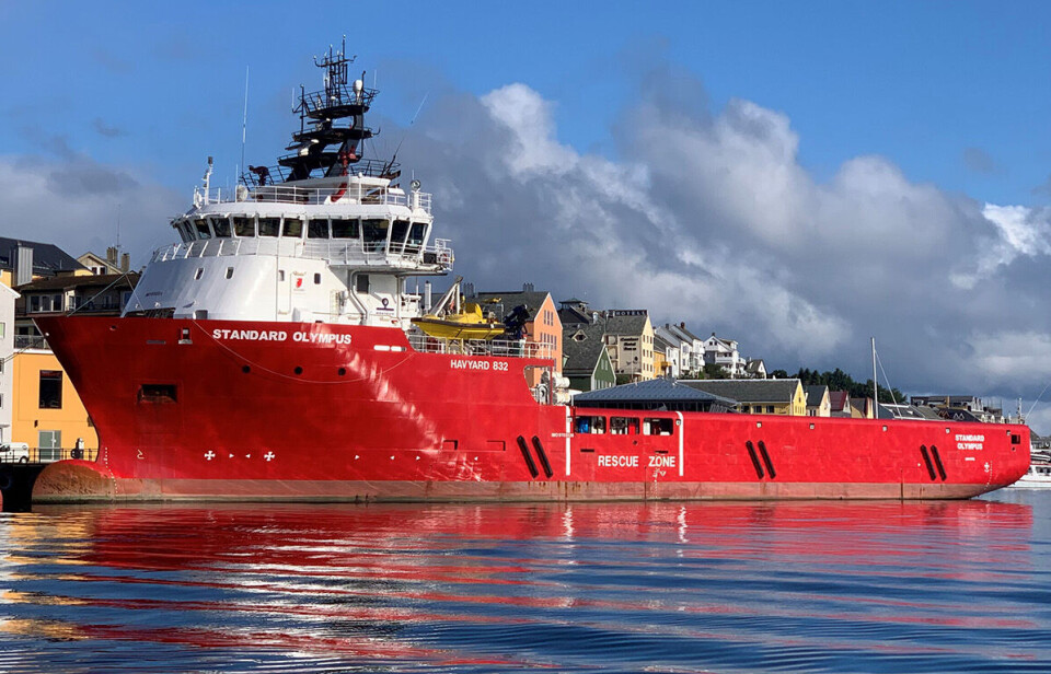The supply vessel Standard Olympus has been renamed the Grip Explorer and is being repurposed as a wellboat.