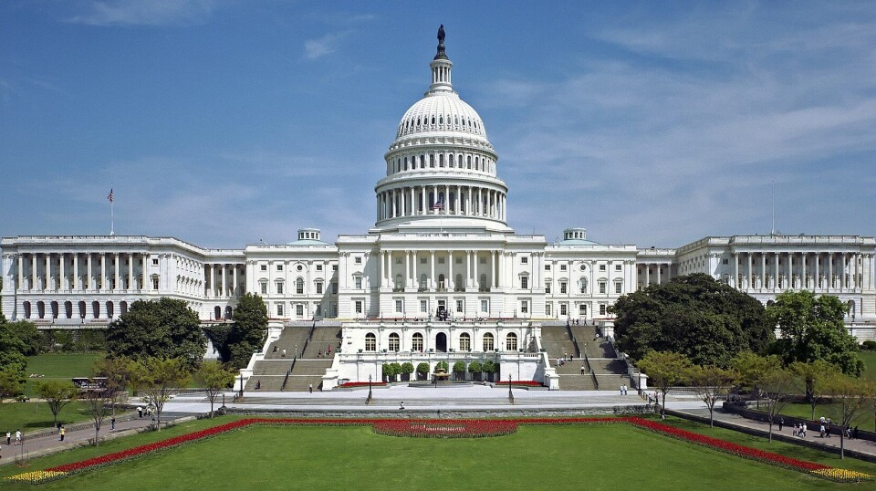 The US Capitol in Washington, home to the House of Representatives and the Senate.