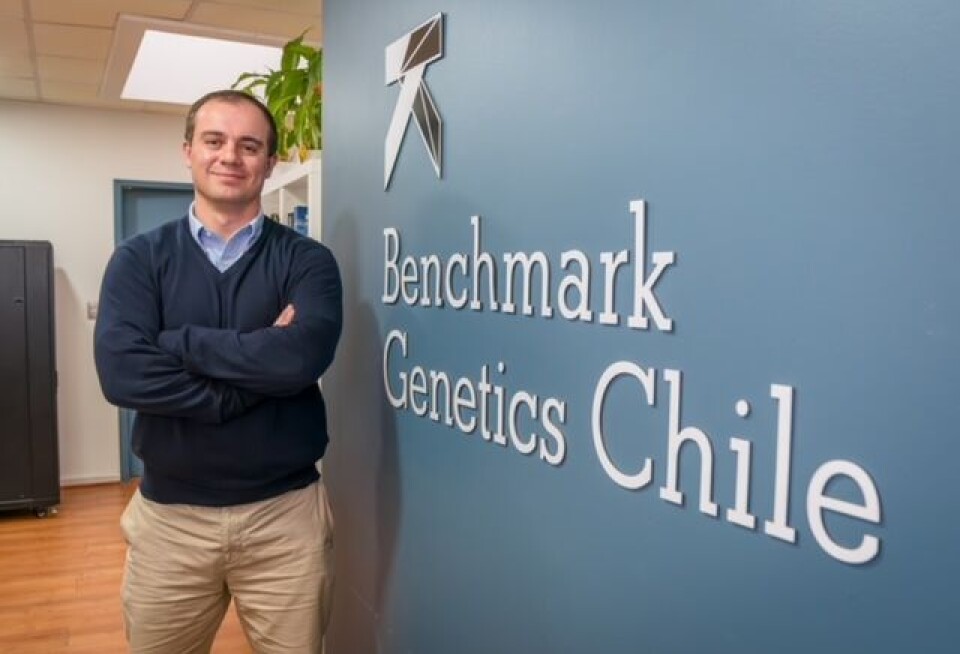 Juan Pablo Ramírez Torrealba is the new general manager of salmon ova supplier Benchmark Genetics Chile.
