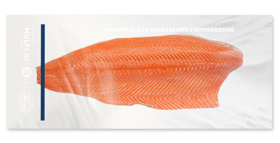 Multi X will package its fillets in bags which biodegrade in between six and 20 months, depending on conditions.