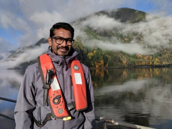 Jay Pudota is the owner of SEC and runs a program that gives salmon farmers the skills to collect water samples and identify issues on site. Click on image to enlarge. Photo: Iayisha Khan. Jay Pudota is the owner of SEC and runs a program that gives salmon farmers the skills to collect water samples and identify issues on site. Click on image to enlarge. Photo: Iayisha Khan.
