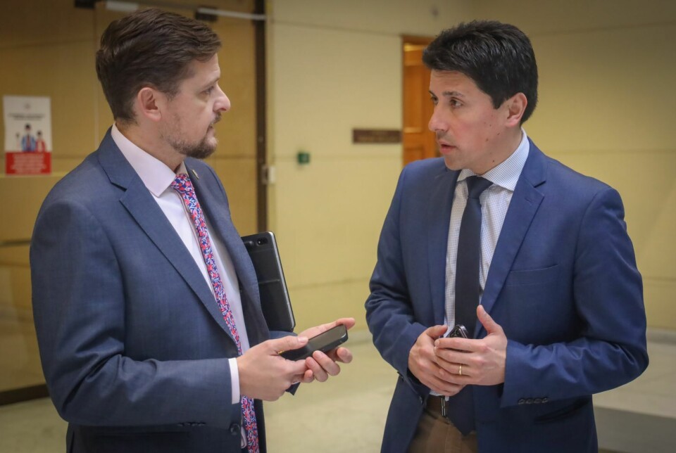Deputies Stephan Schubert (Araucanía Region) and Mauro González (Los Lagos Region).