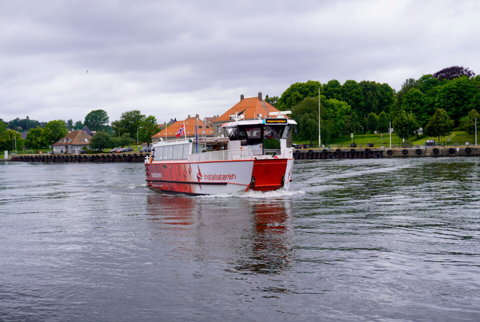 The Nordic Kingfish Fredrikstad facility is a short walk from the Old Town in Fredrikstad. On the way you cross the river Glomma, where the company gets its seawater from.
