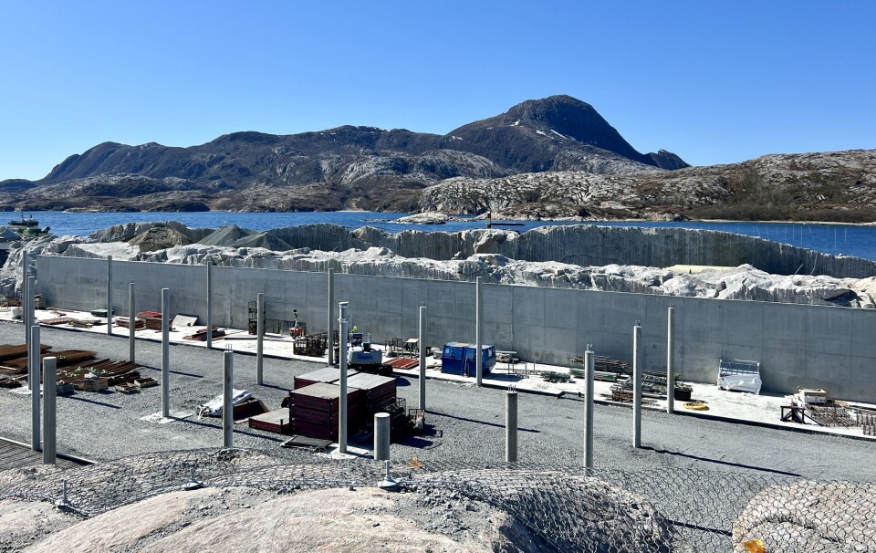 At Gigante Salmon's facility, three pools will be built, each of which has three to four longitudinal flow troughs. Basin 3, for smolts, is already operational.