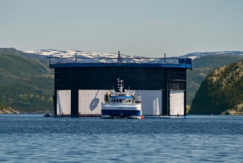 Aquatraz in place on site. Click for larger image. Photo: Steinar Johansen / MNH. Aquatraz in place on site. Click for larger image. Photo: Steinar Johansen / MNH.