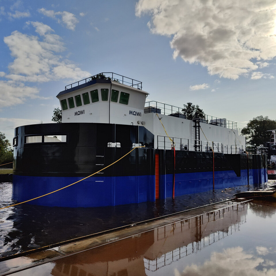 The barge will go to Mowi later this year.