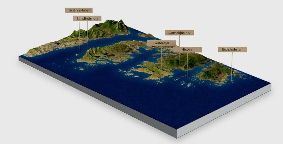 Isqueen has six salmon farms in the Lofoten area of northern Norway.