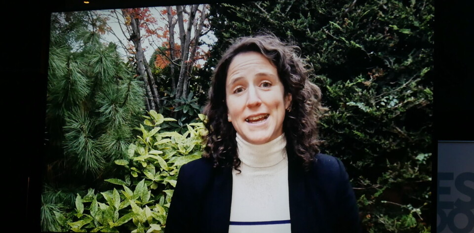 Rural Affairs Secretary Mairi Gougeon delivered a video welcome to attendees at St Andrews.