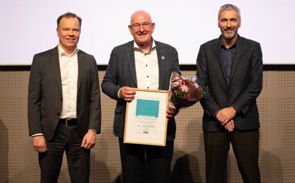 From left: Tomas Norvoll, Ole Arthur Vaage, and Jan Morten Ertsaas.